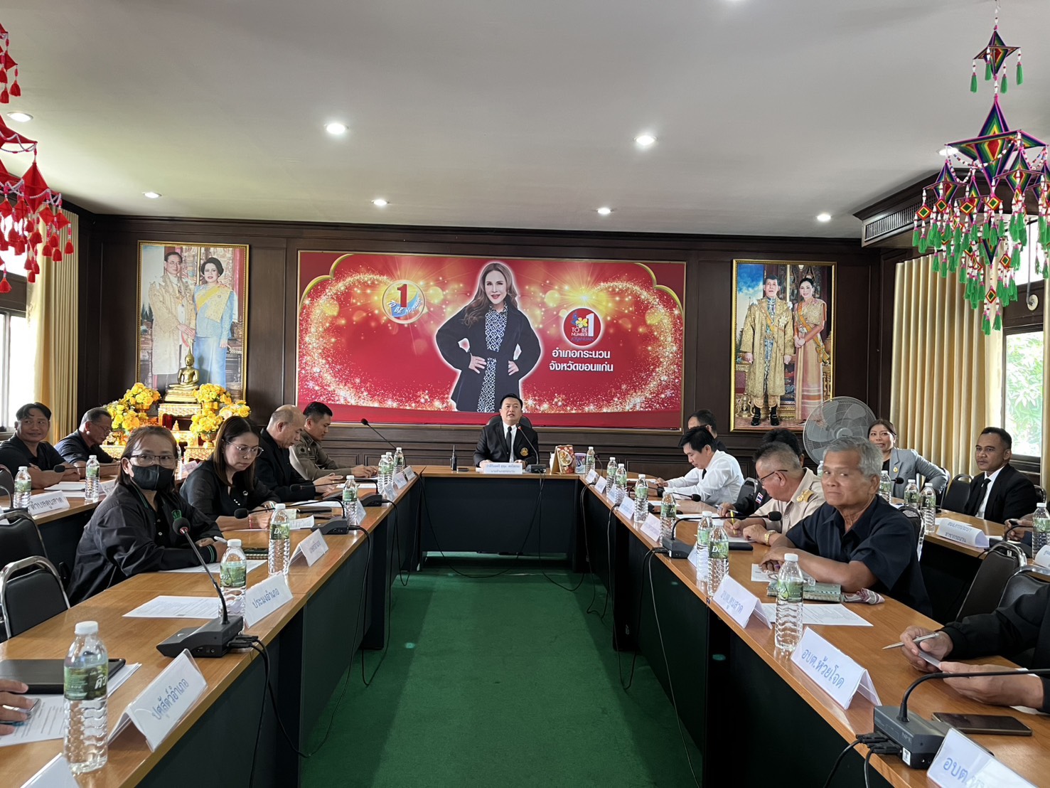 พช.กระนวน : ร่วมประชุมหัวหน้าส่วนราชการอำเภอกระนวน ประจำเดือนพฤศจิกายน พ.ศ. 2568