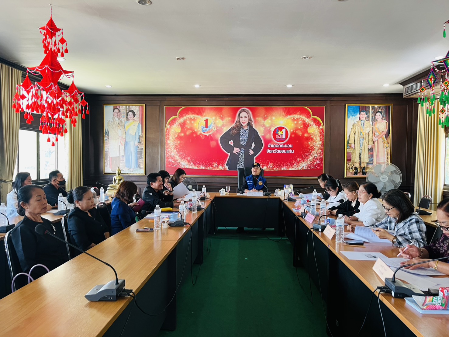 พช.กระนวน : ประชุมคณะอนุกรรมการกลั่นกรองและติดตามการดำเนินงานกองทุนพัฒนาบทบาทสตรี อำเภอกระนวน ครั้งที่ 1/2569