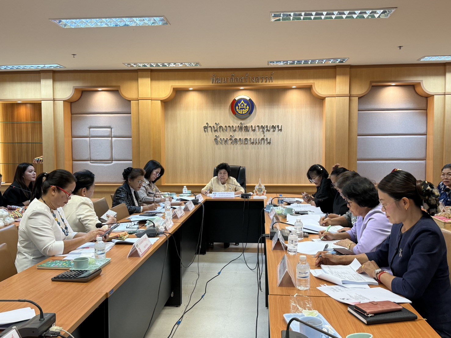 พช.กระนวน: ร่วมประชุมคณะขับเคลื่อนกองทุนพัฒนาบทบาทสตรีจังหวัดขอนแก่น ครั้งที่ 1/2569