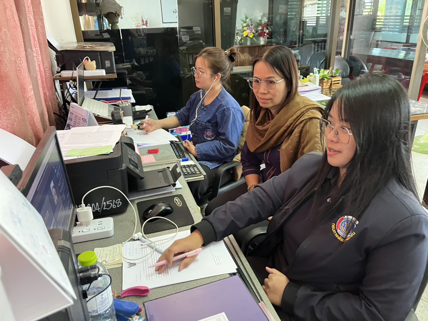 พช.กระนวน : เข้าร่วมประชุมการดำเนินงานขจัดความยากจนและพัฒนาคนทุกช่วงวัยอย่างยั่งยืนตามหลักปรัชญาของเศรษฐกิจพอเพียง ผ่านระบบ Cisco Webex Meetings