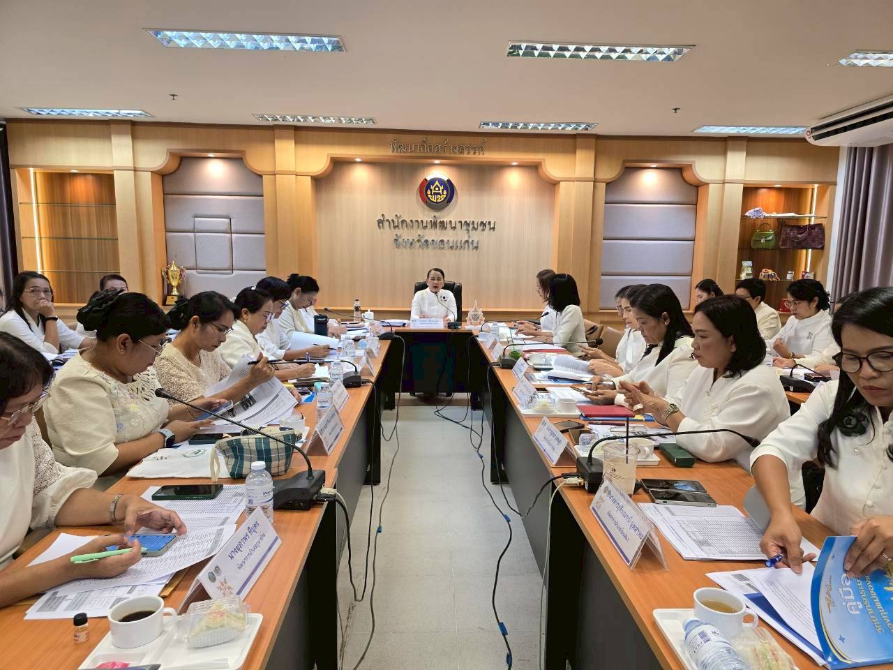 พช.กระนวน  : ร่วมประชุมผู้บริหารและนักวิชาการพัฒนาชุมชนจังหวัดขอนแก่น ครั้งที่ 5/2569