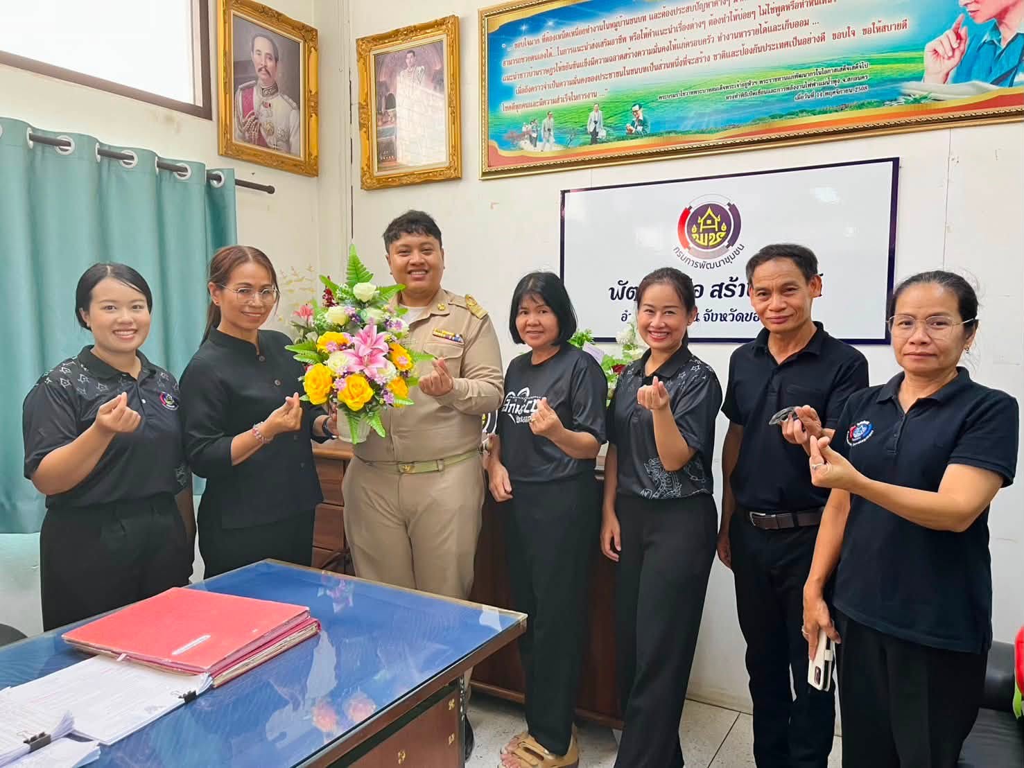 พช.กระนวน : ขอแสดงความยินดีและยินดีต้อนรับ นายภูมิรพี วิเชฏฐพงษ์ เนื่องในโอกาสได้รับคำสั่งให้เดินทางมาปฏิบัติราชการ ณ สำนักงานพัฒนาชุมชนอำเภอกระนวน จังหวัดขอนแก่น